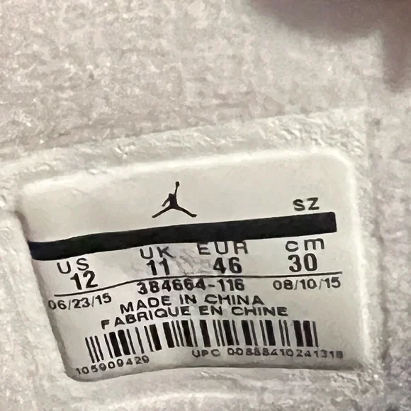 Nike Jordan 6 size 12. No box. 💯 Authentic - Picture 6 of 7